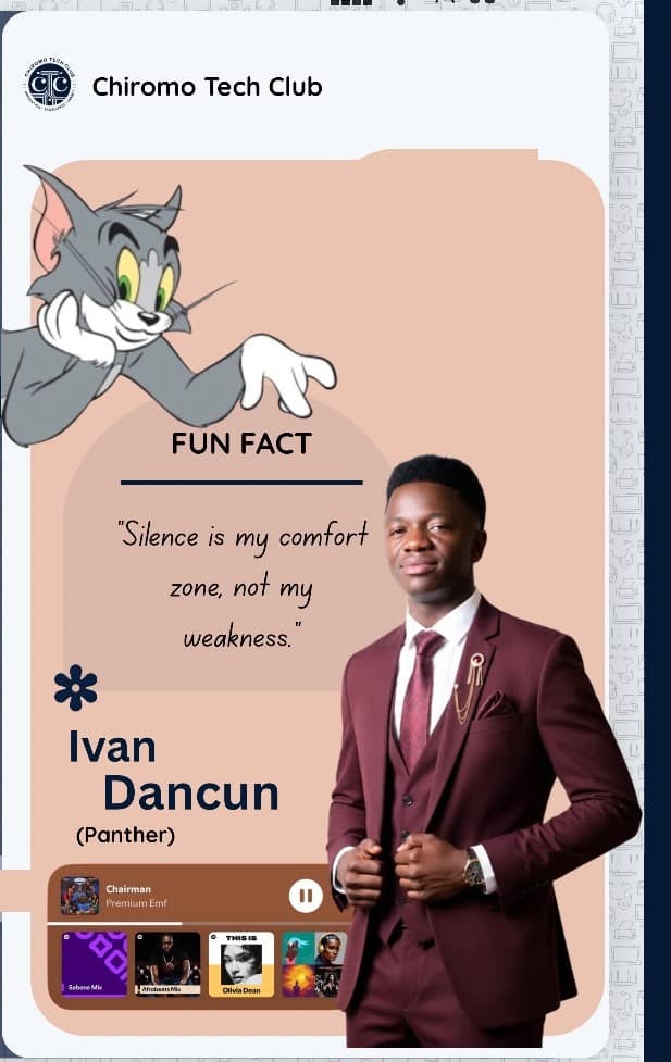 Ivan Dancun, Training & Skills Dev Coordinator